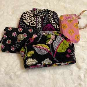 👛Bundle of 4: Vera Bradley & Sister’s Wristlet/Wallet/Clutch’s